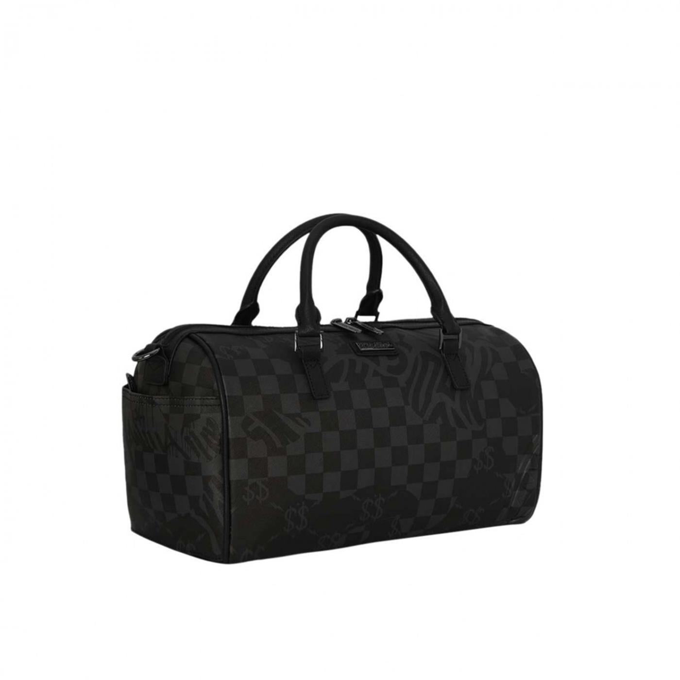 SPRAYGROUND 3AM CHECK MINI DUFFEL
