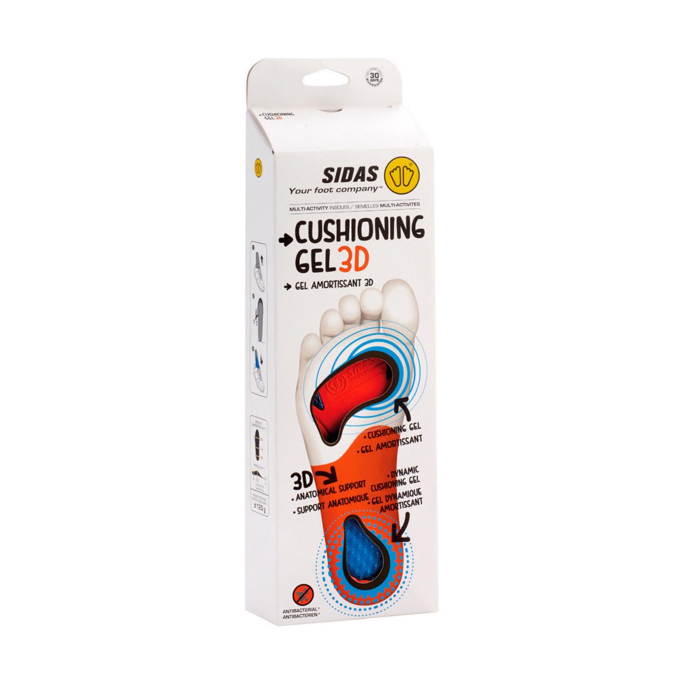 SIDAS CUSHIONING GEL 3D