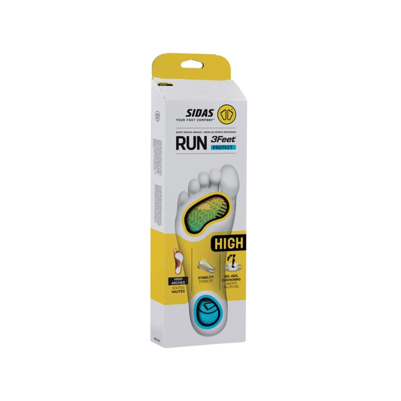 SIDAS RUN 3FEET PROTECT HIGH