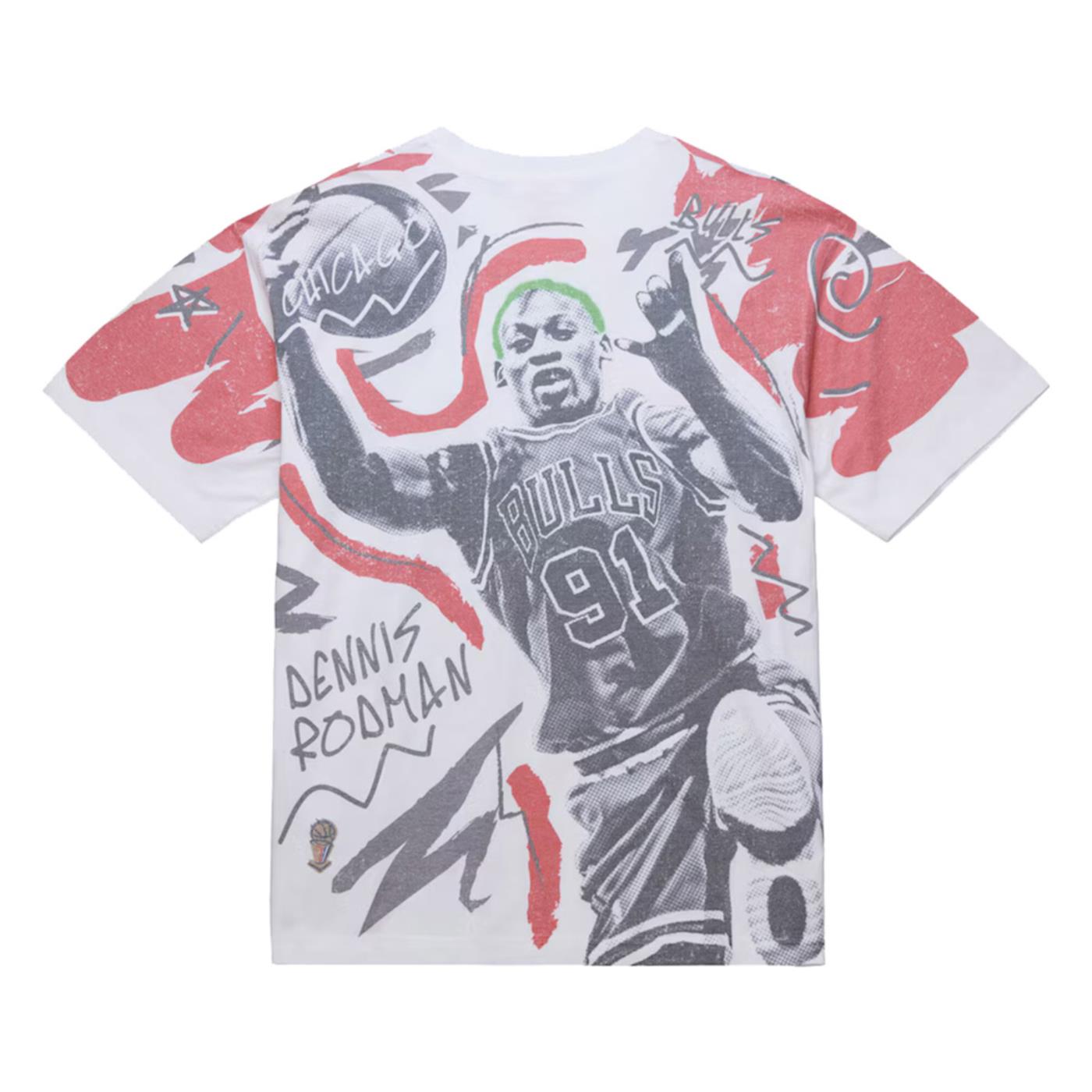 MITCHELL & NESS VINTAGE TEE DENNIS RODMAN