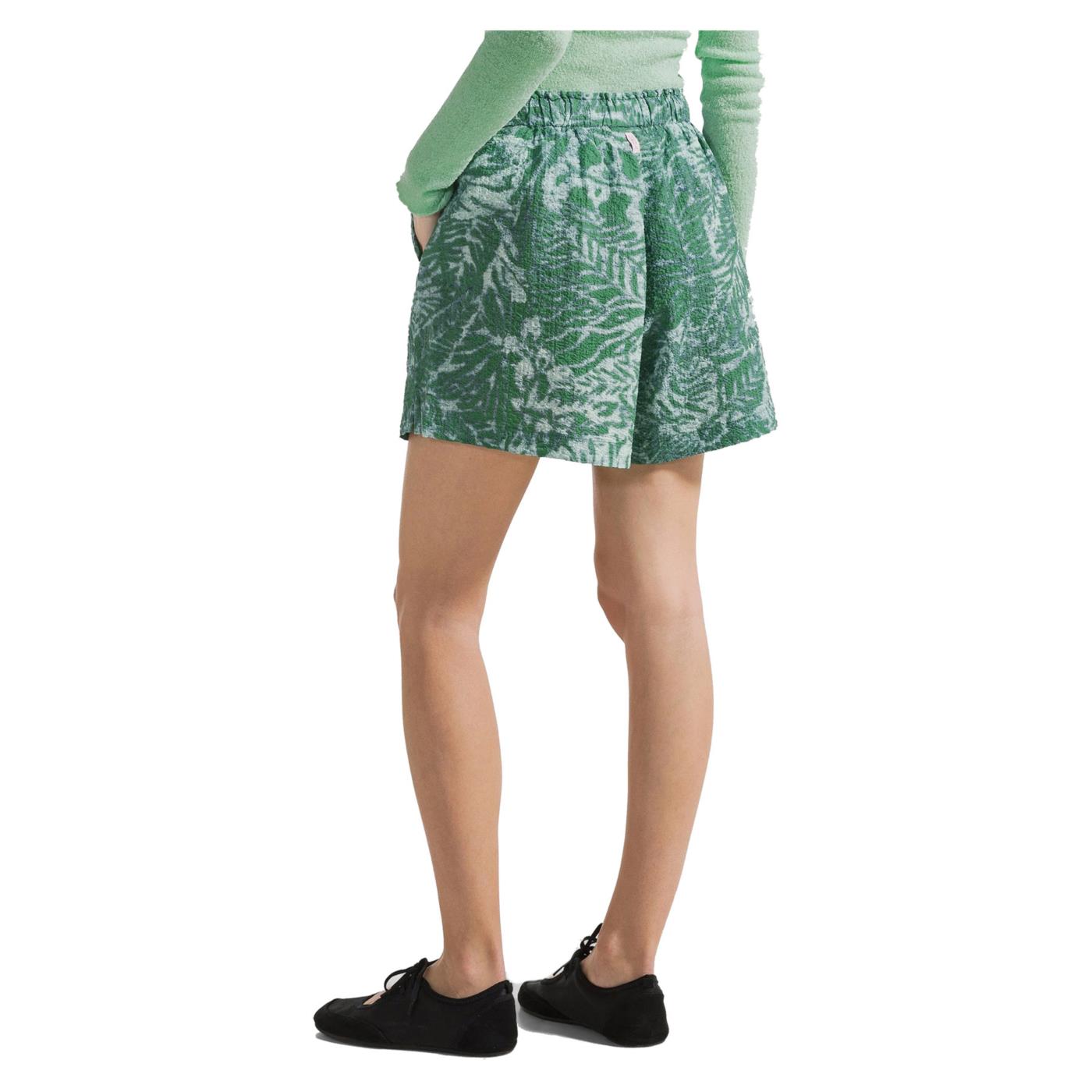 DEHA SHORTS ALLOVER INCRESPATO