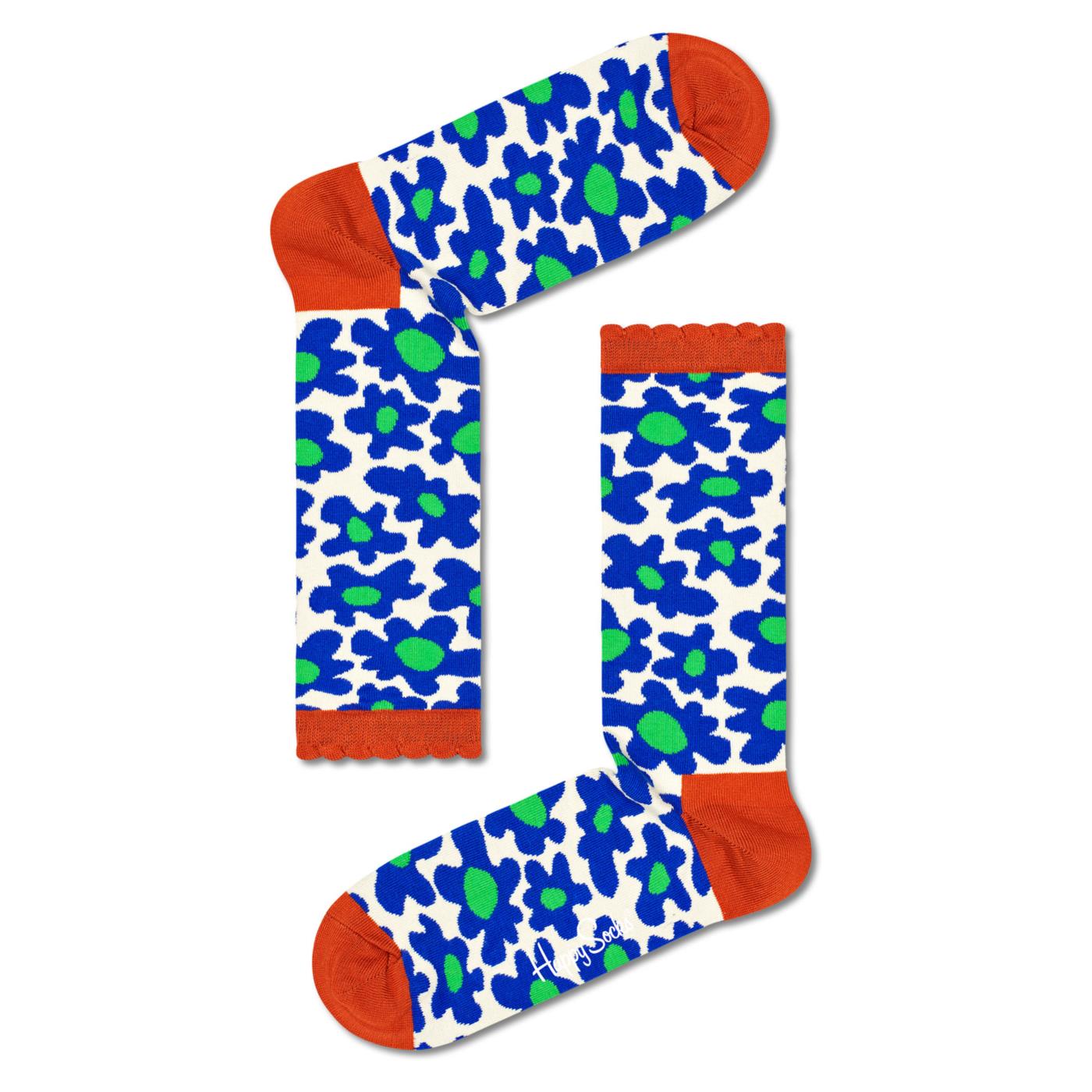 HAPPY SOCKS FLOWER SHOT SOCK