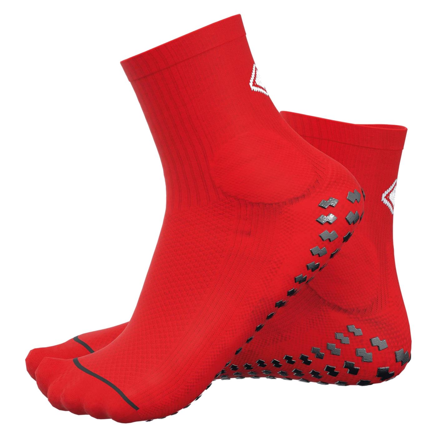 ERREA CALZA ENERGY GRIPP ROSSO