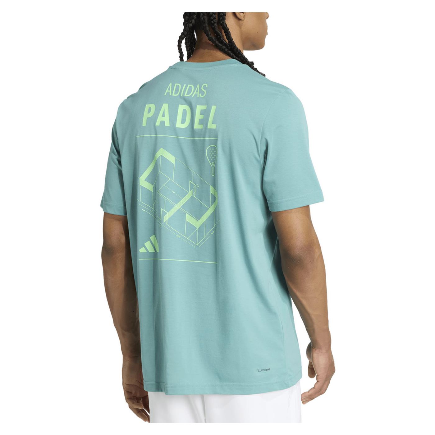 ADIDAS PADEL CAT GRAPHIC TEE