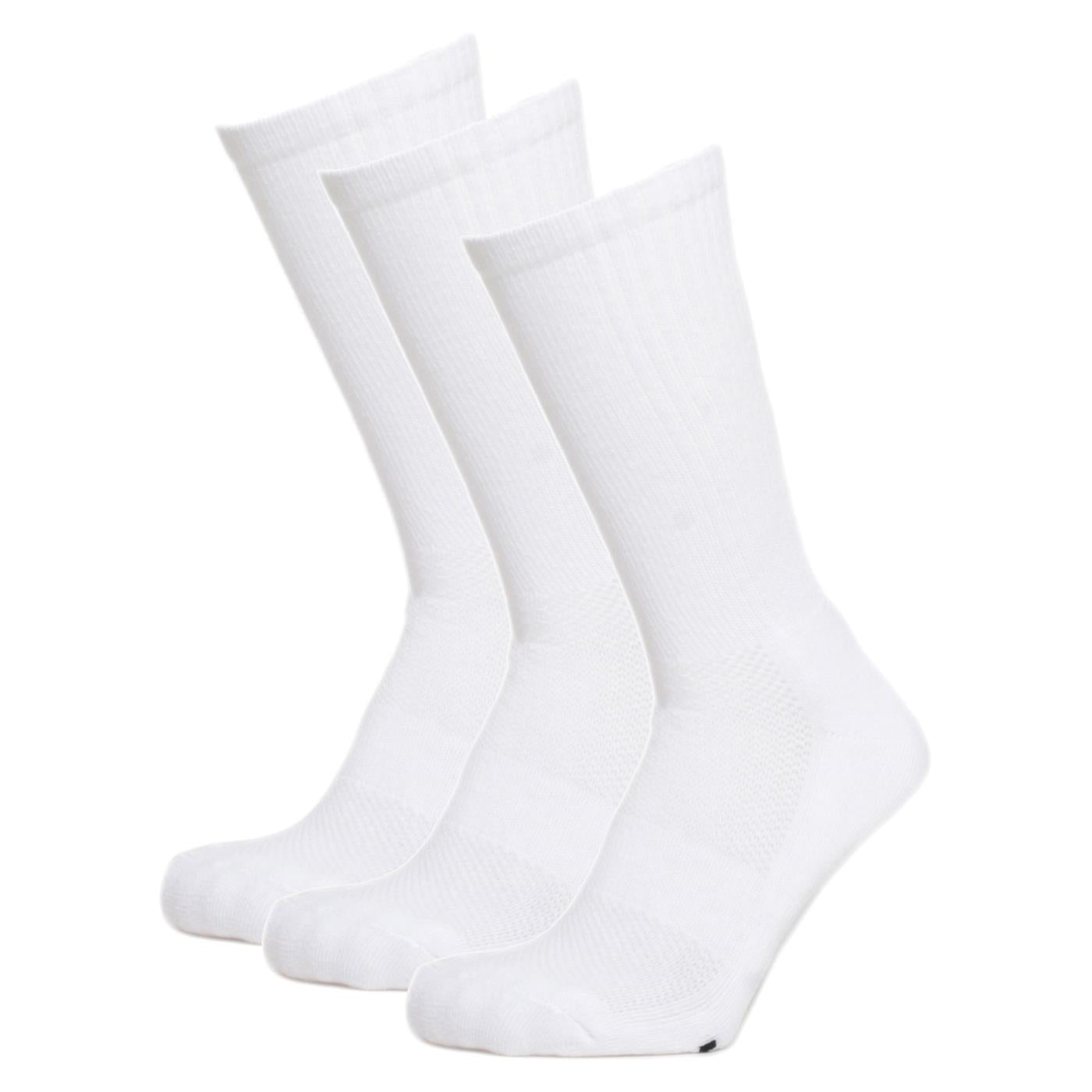 PRO TOUCH 3 PZ CALZINI CREW BIANCO