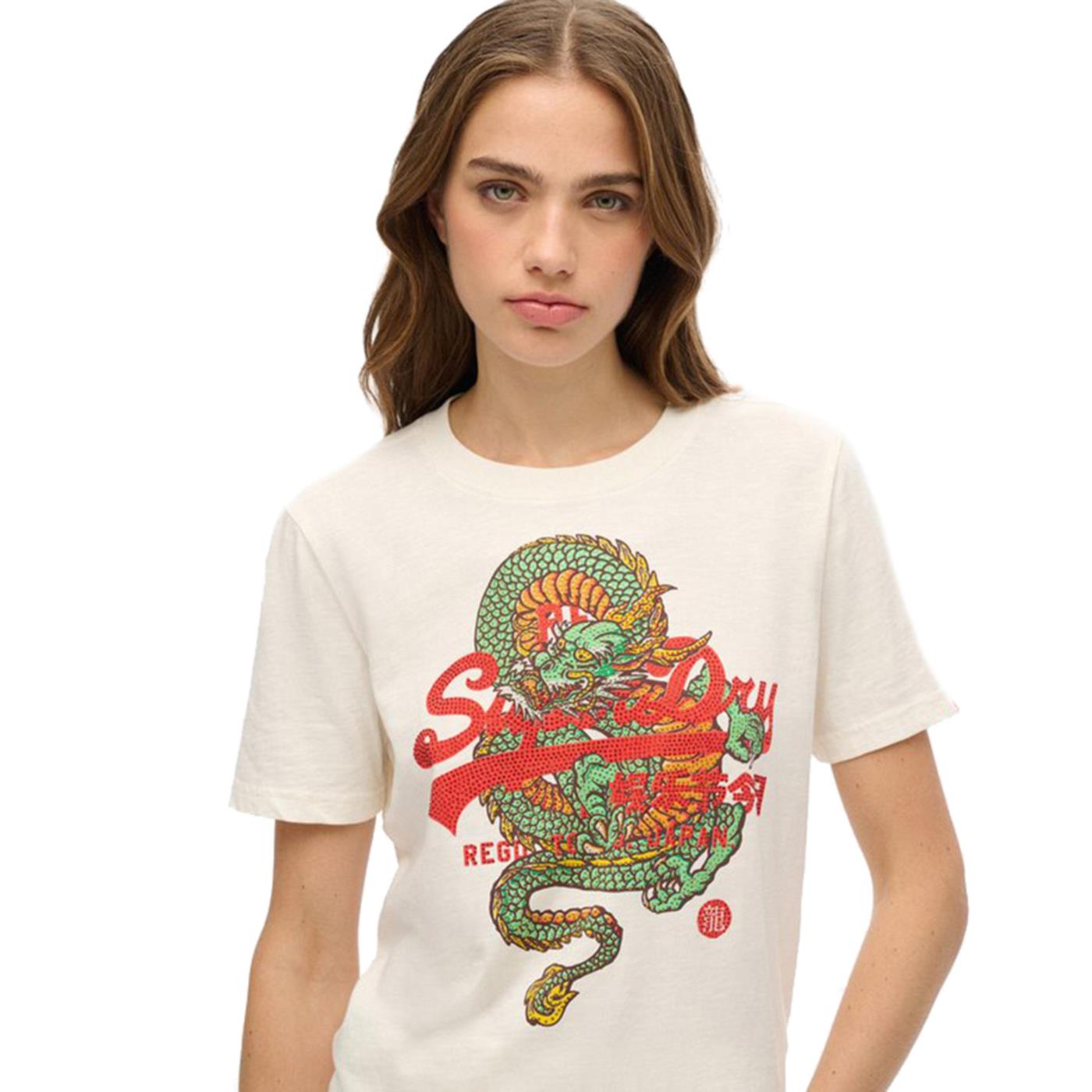 SUPERDRY W VL TOKYO RELAXED TEE