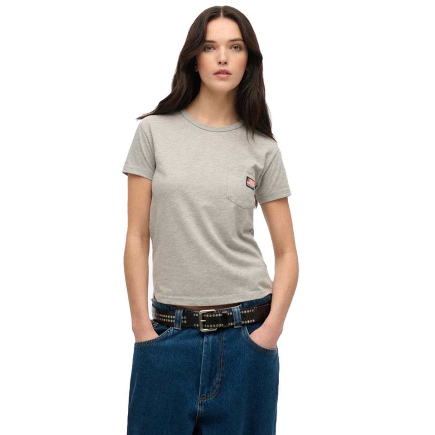 SUPERDRY W ESSENTIAL POCKET TEE