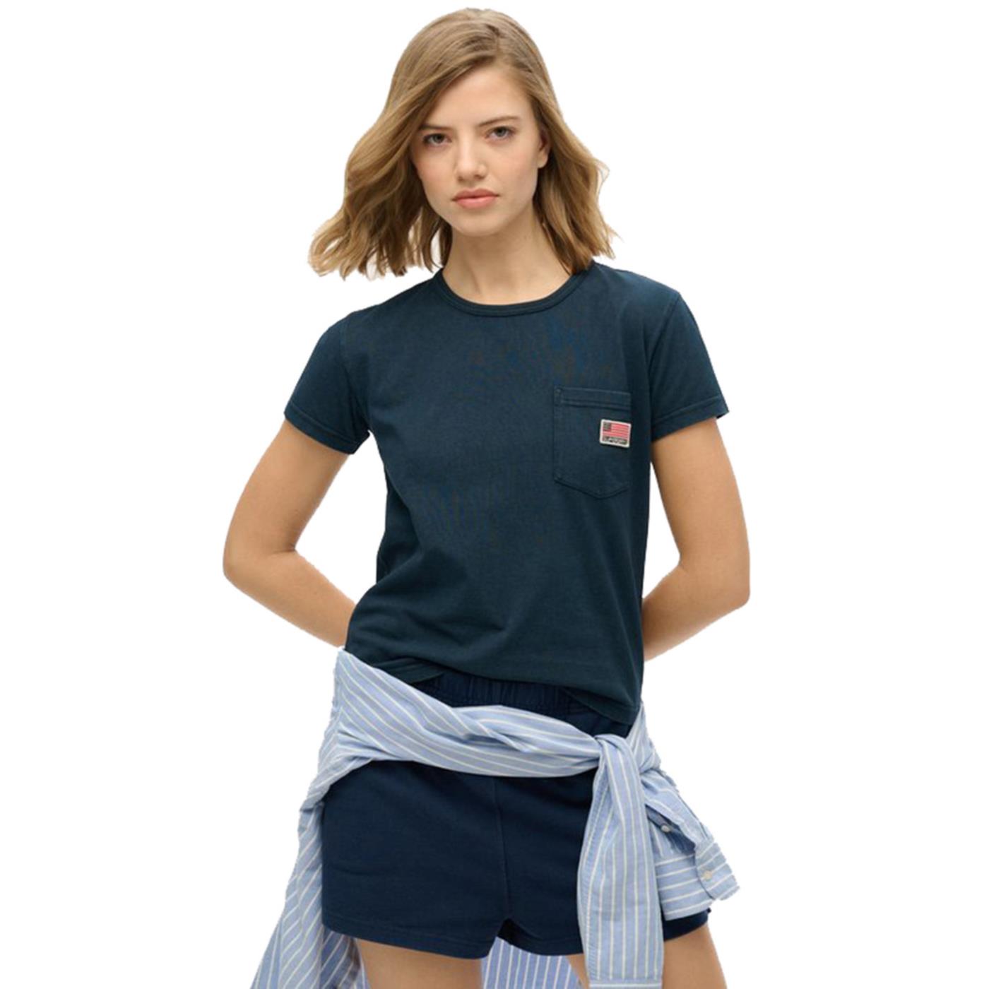 SUPERDRY W ESSENTIAL POCKET TEE
