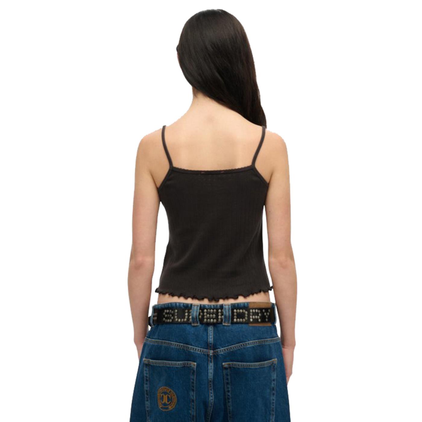 SUPERDRY W GRAPHIC POINTELE TANK