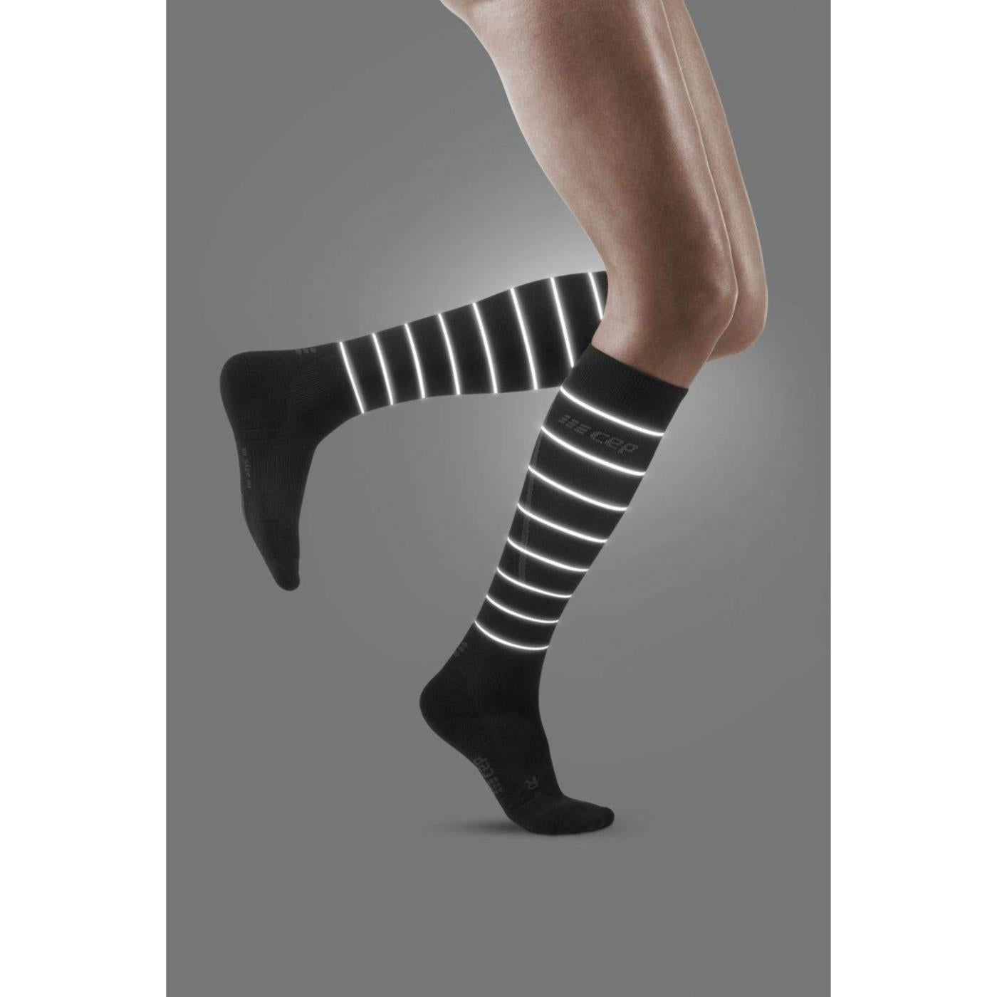 CEP REFLECT COMP TALL SOCK W