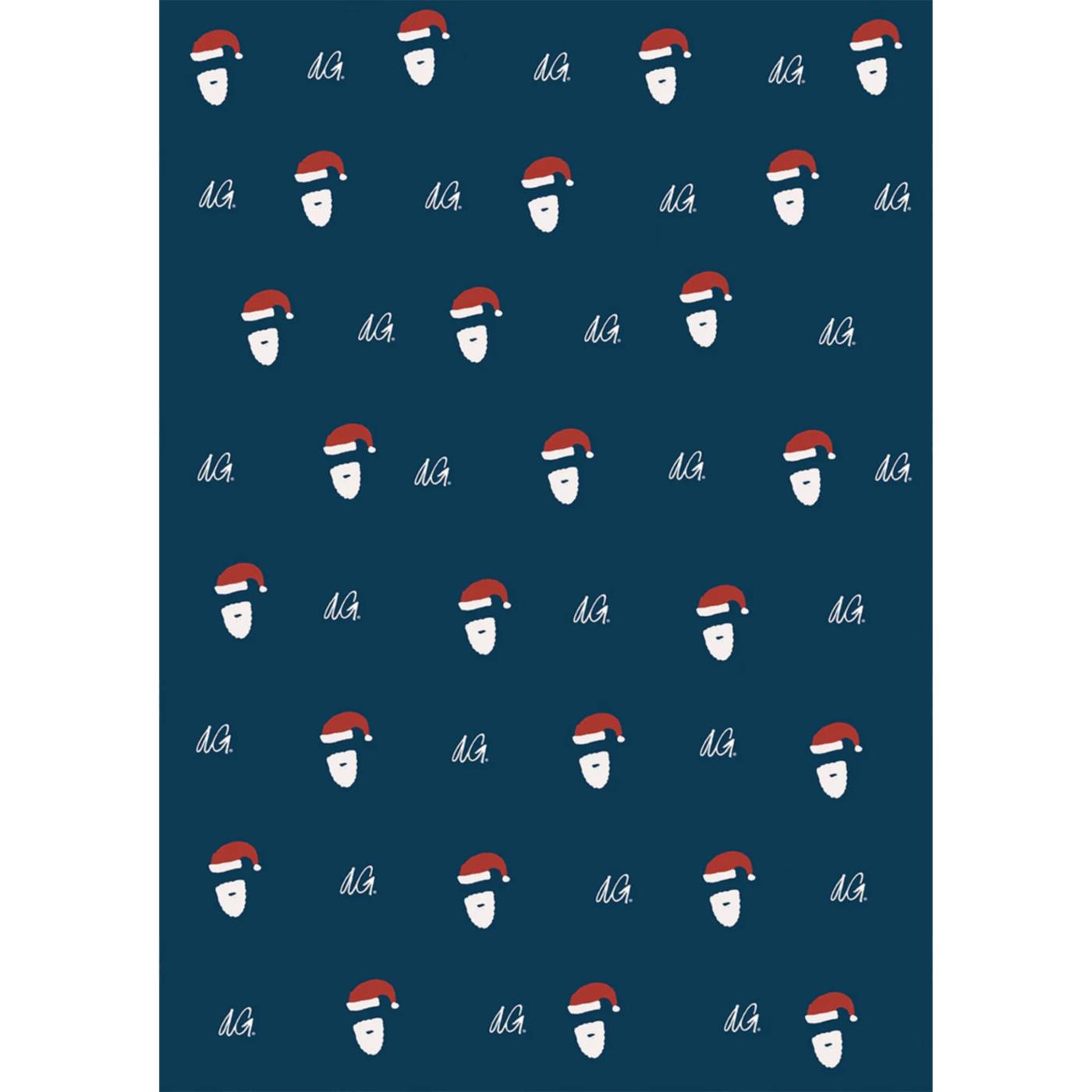 ALFREDO GONZALES GIFTWRAPS SANTA