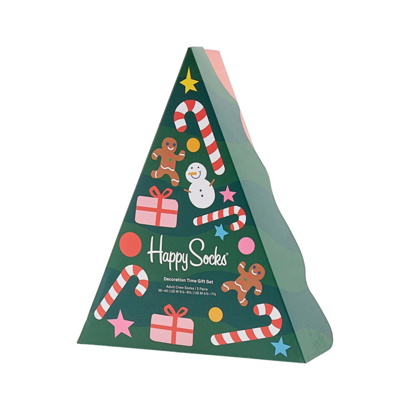 HAPPY SOCKS 3PK DECORATION TIME SET