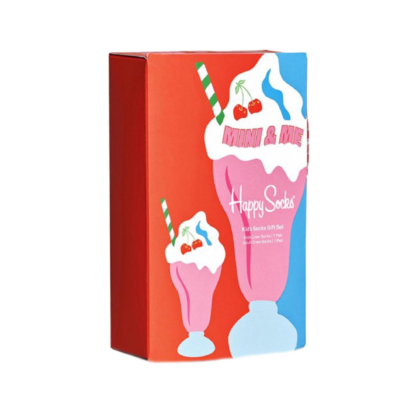 HAPPY SOCKS MINI&ME MILKSHAKE 2PK