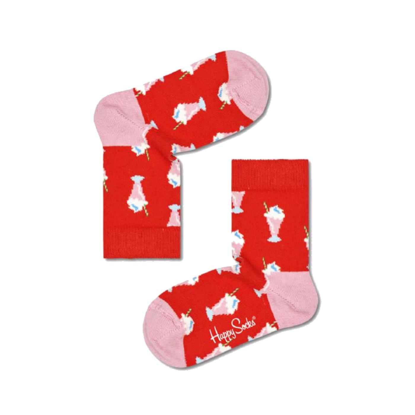 HAPPY SOCKS MINI&ME MILKSHAKE 2PK