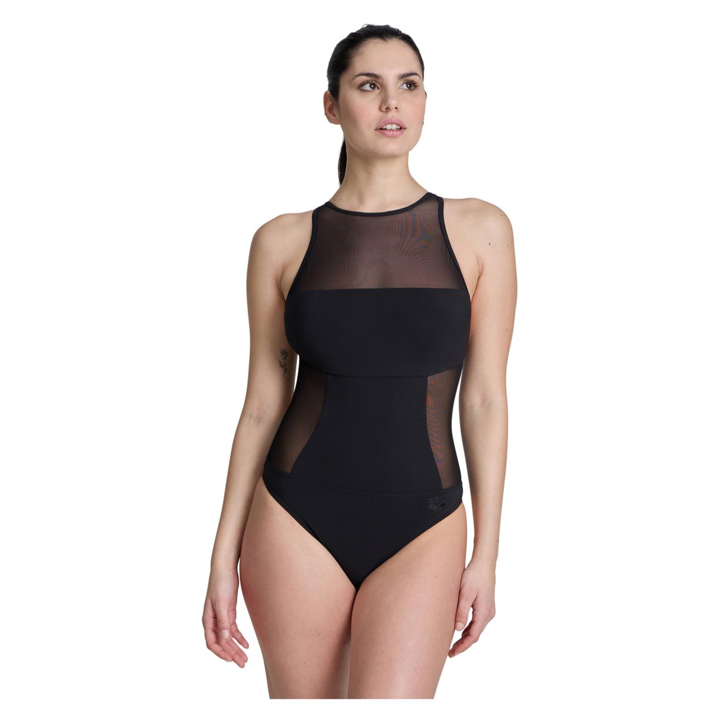 ARENA W MESH PANELS SWIMSUIT SW