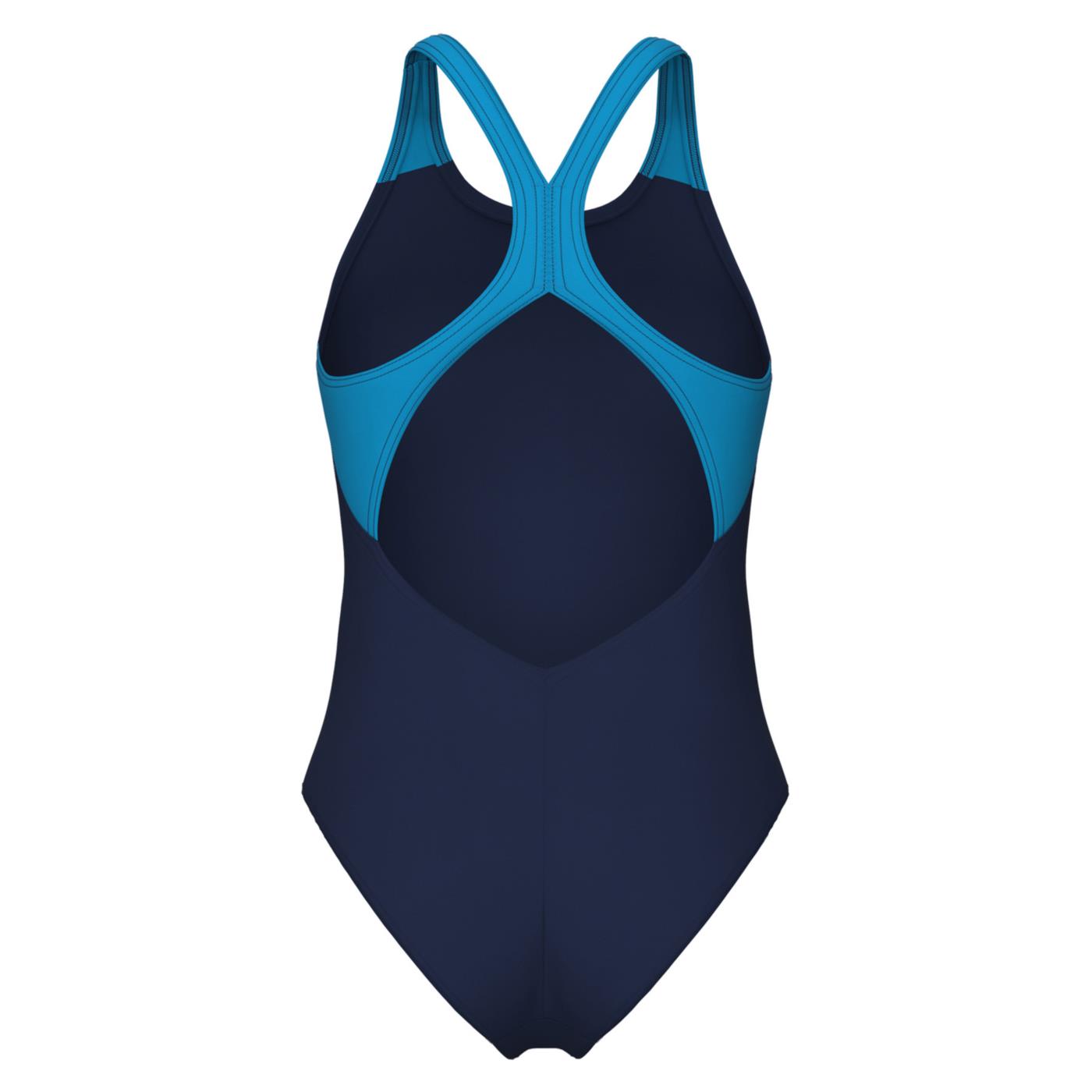 ARENA SCRATCHY SWIMSUIT V BACK - Blu - vista 4