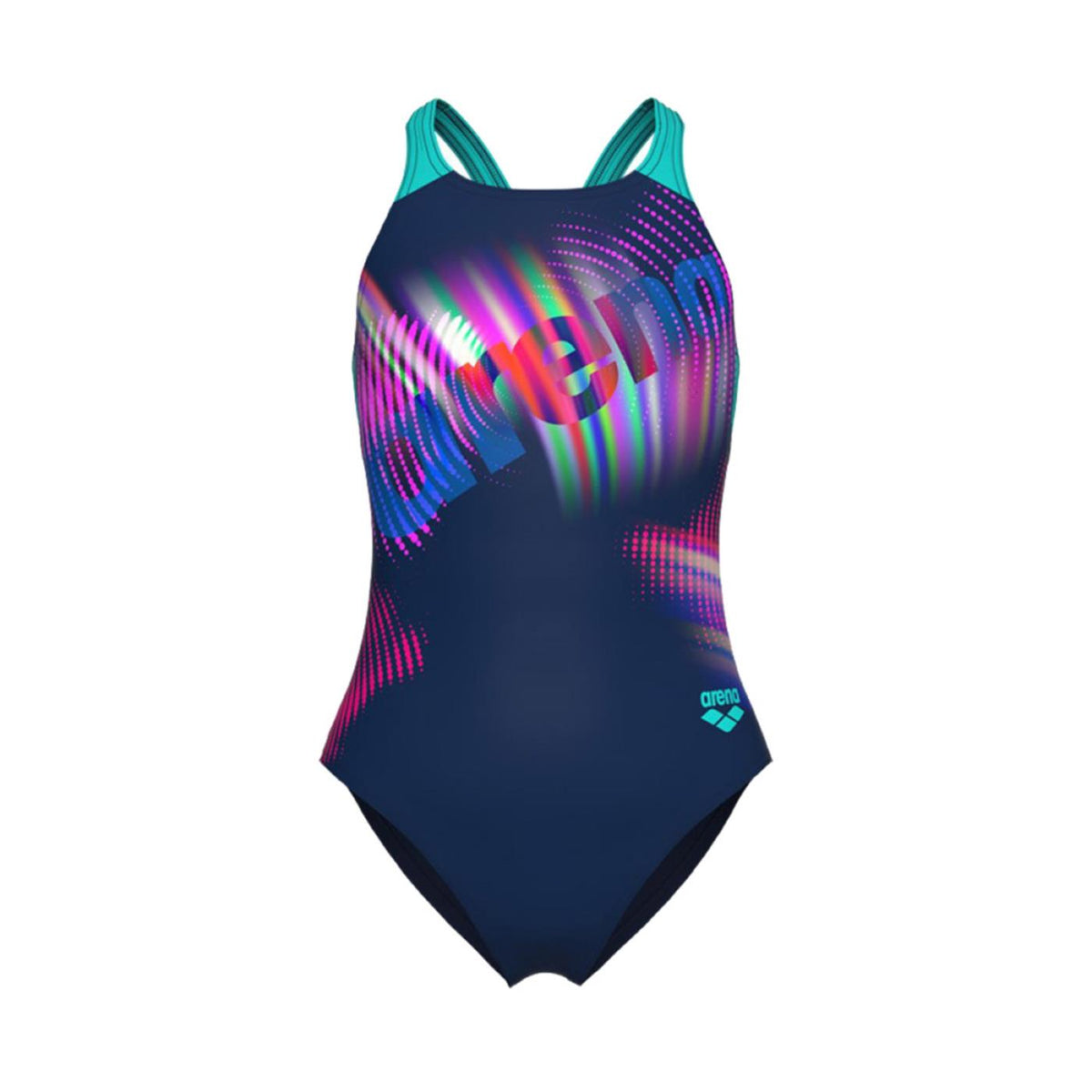 ARENA LIT LOGO SWIMSUIT V-BACK - seconda immagine