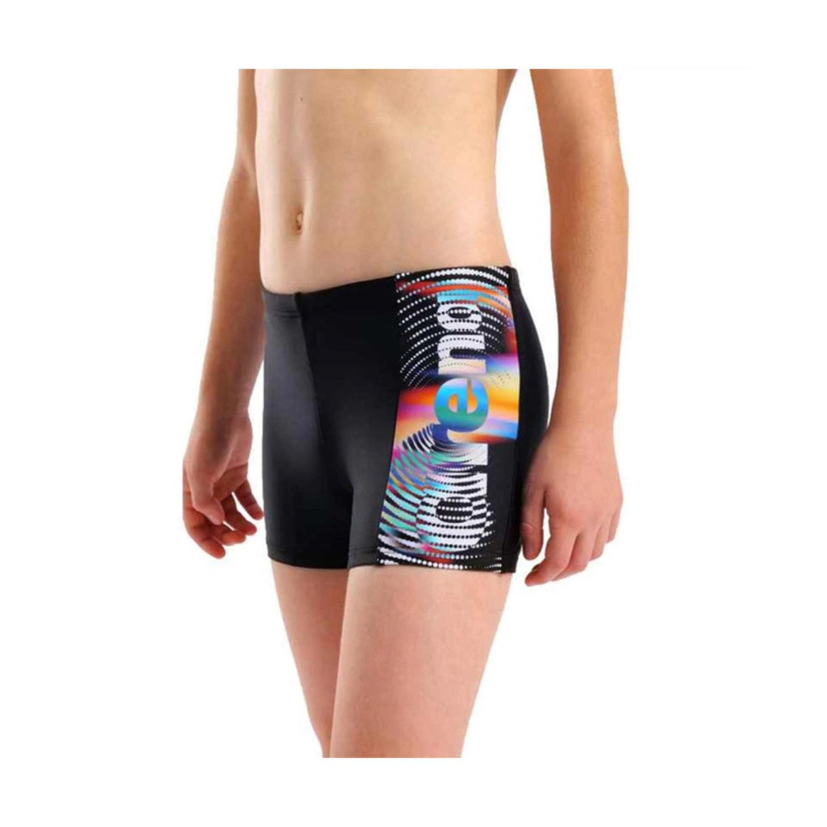 ARENA JR LIT LOGO SWIM SHORT