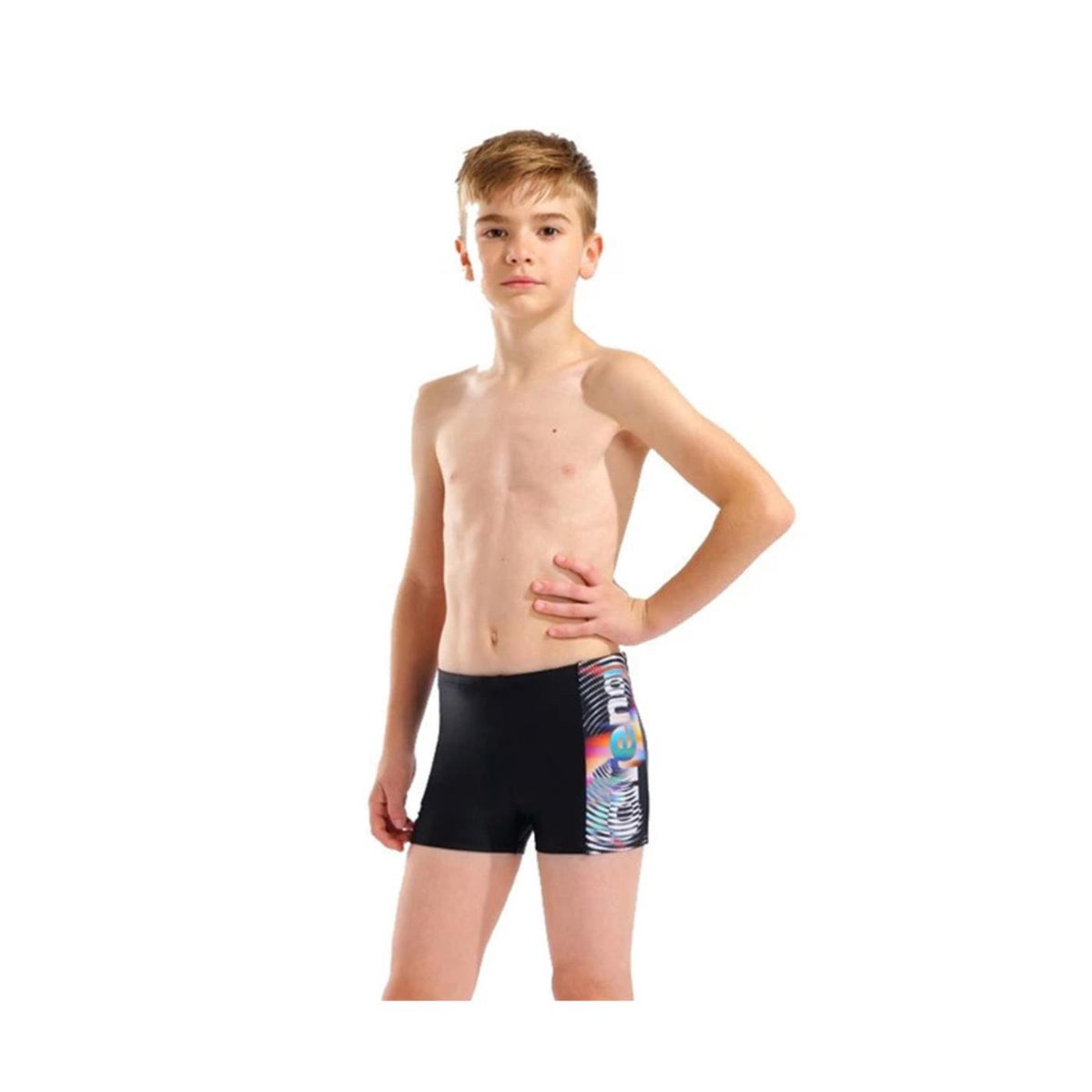 ARENA JR LIT LOGO SWIM SHORT - seconda immagine