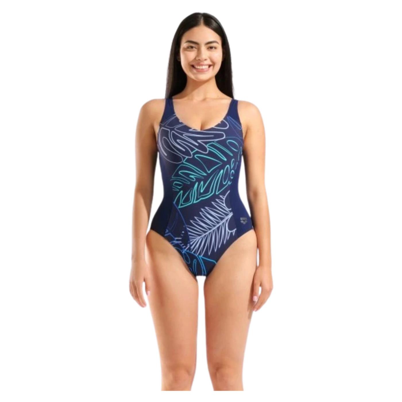 ARENA W SWIMSUIT MIA WING BACK - Blu - immagine principale