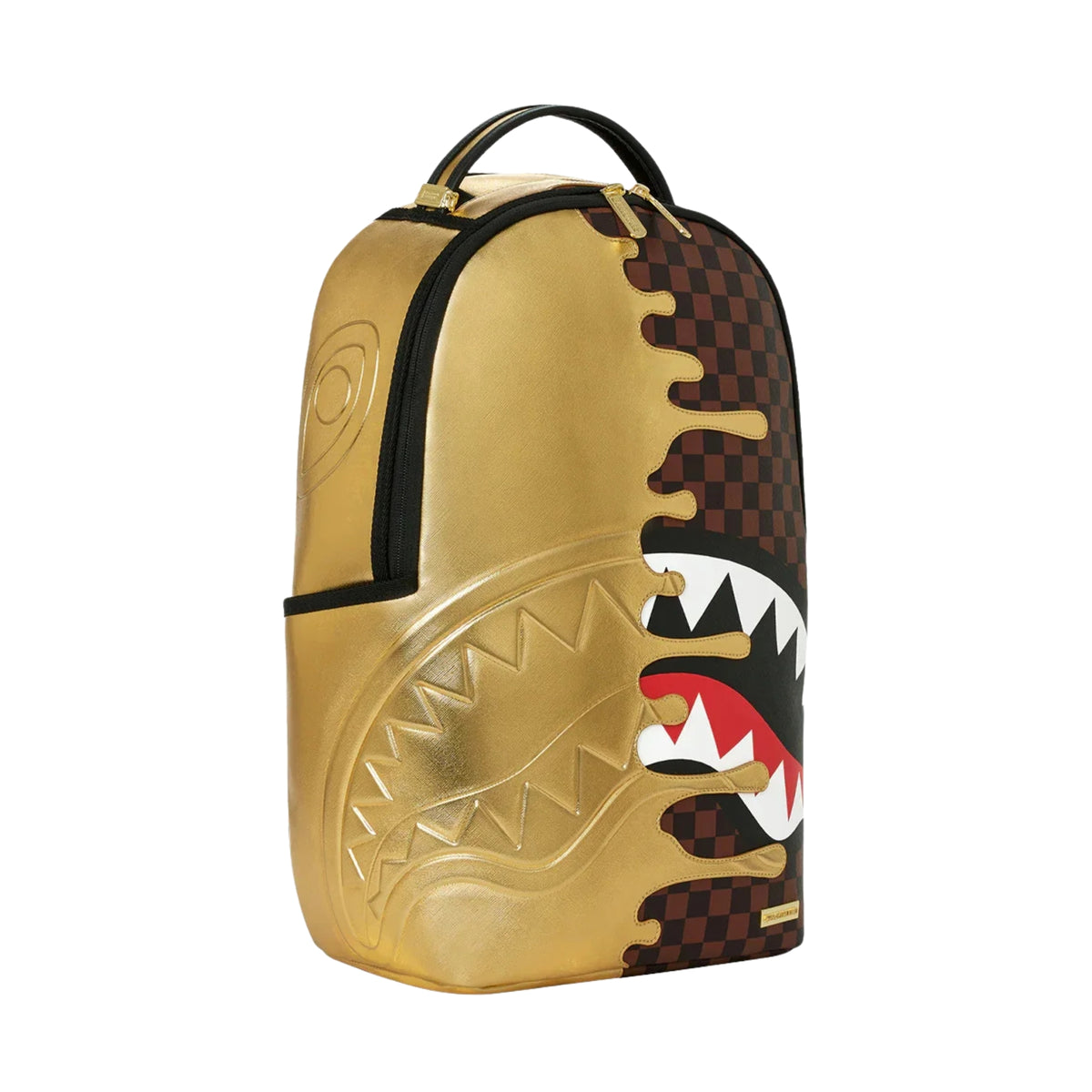 SPRAYGROUND SHARKS IN PARIS GOLD DRIP - seconda immagine
