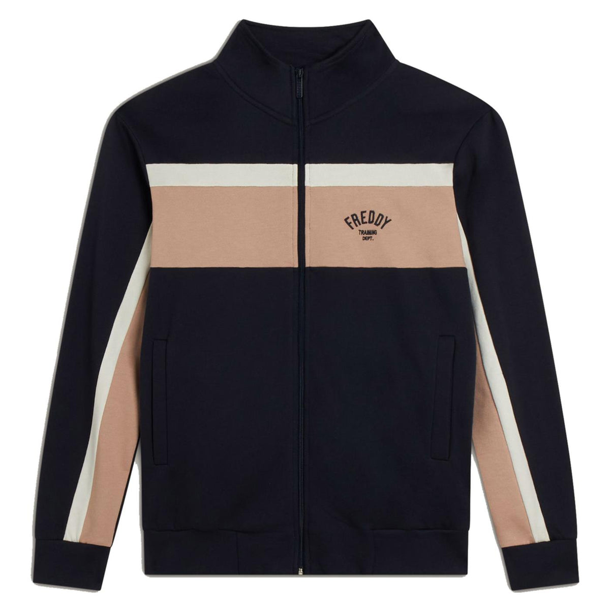 FREDDY ZIPPERED SWEATSHIRT JACKET