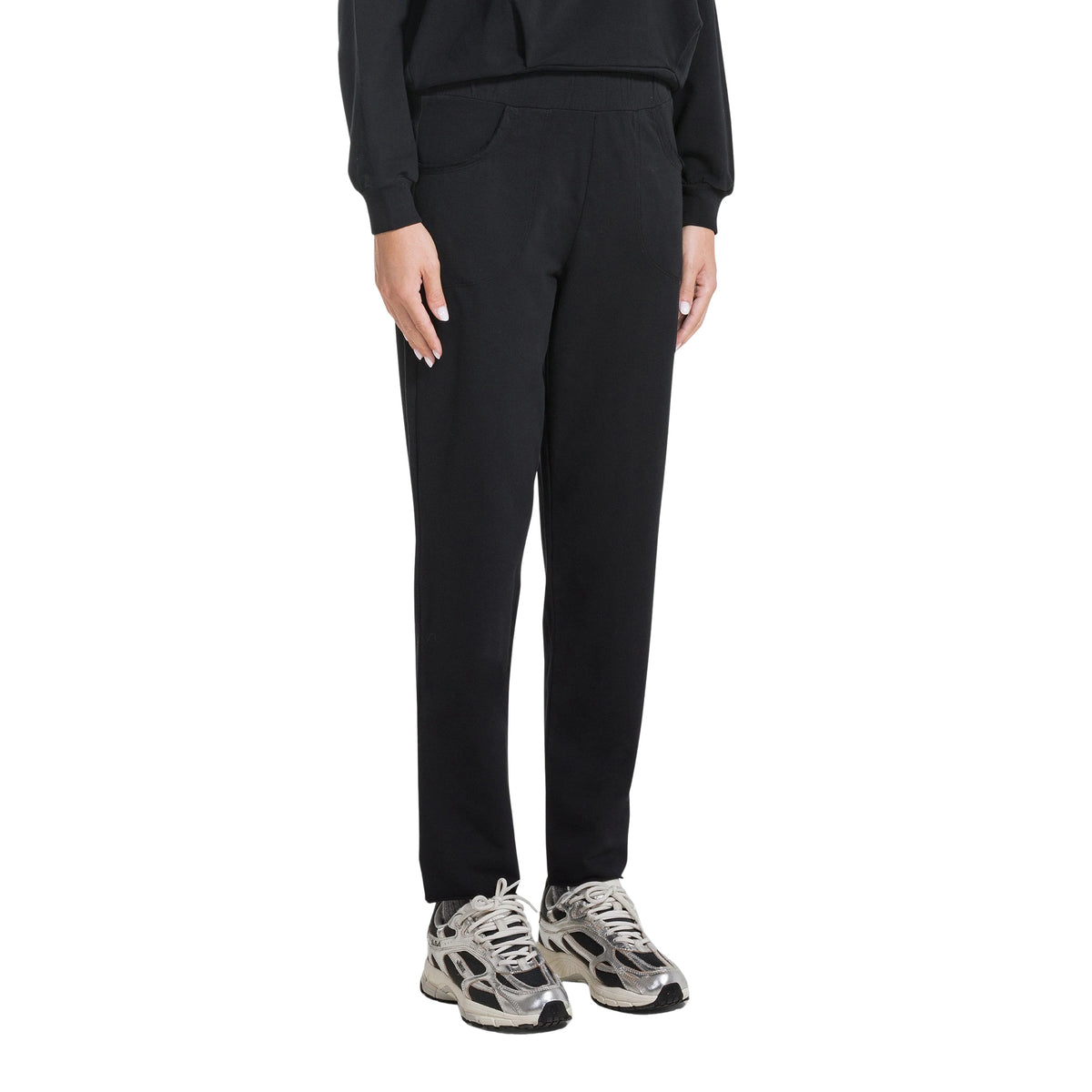 DEHA PANTALONE SLIM FIT FELPA