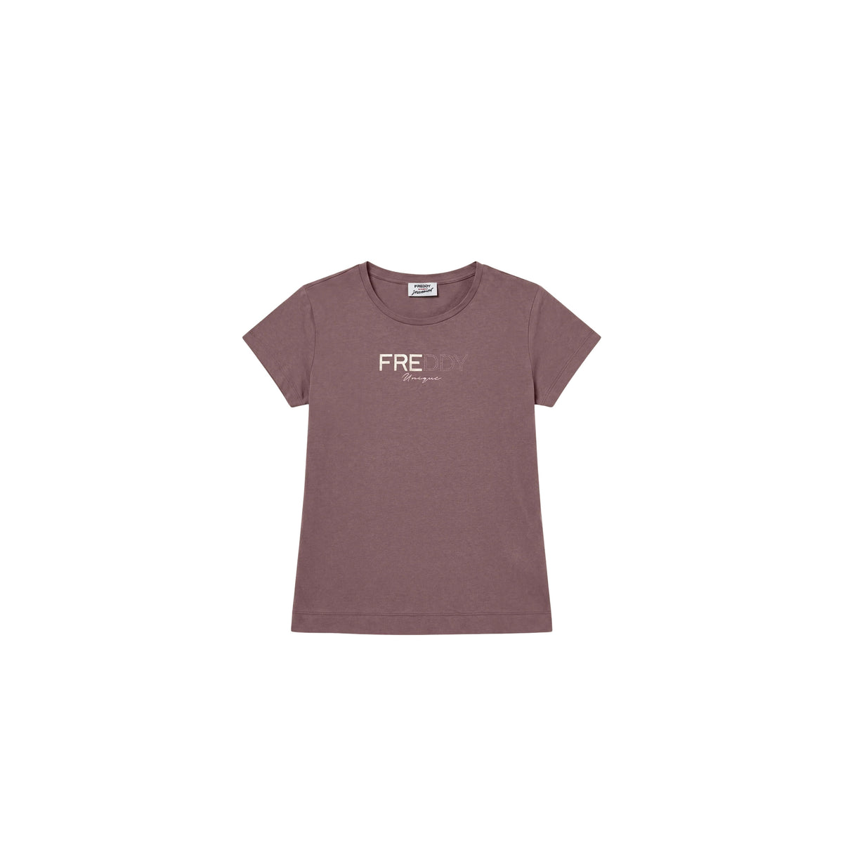 FREDDY W COLLEGE LUXE TEE MODAL - Bordeaux - immagine principale