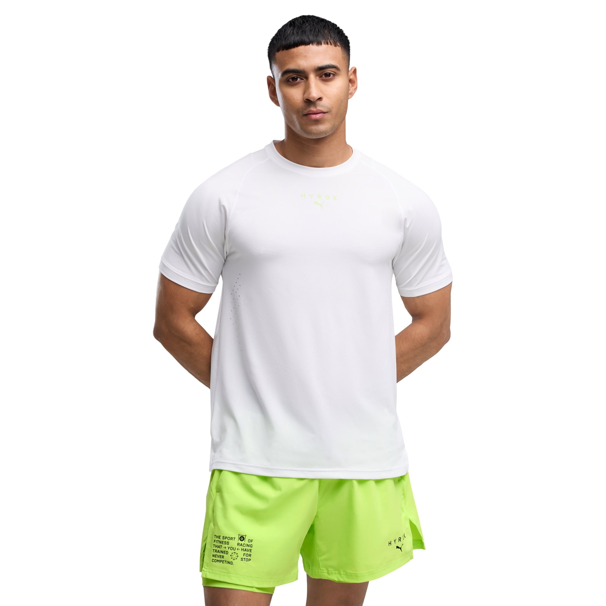 PUMA HYROX POWERMODE TEE - Bianco - immagine principale