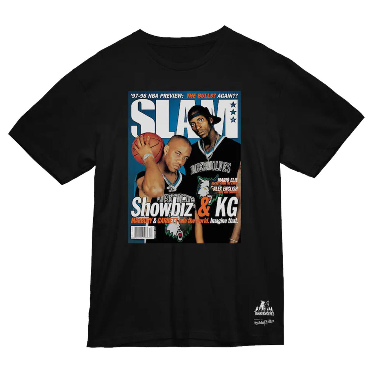 MITCHELL & NESS NBA SLAM TEE TIMBERWOLVES
