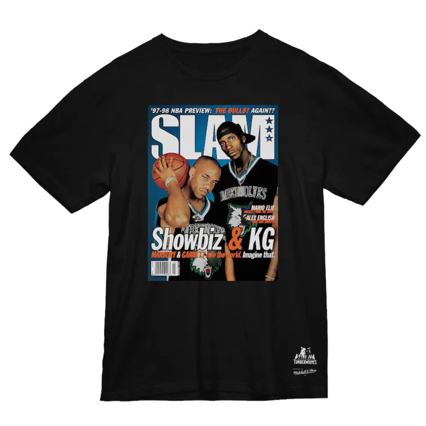 MITCHELL & NESS NBA SLAM TEE TIMBERWOLVES