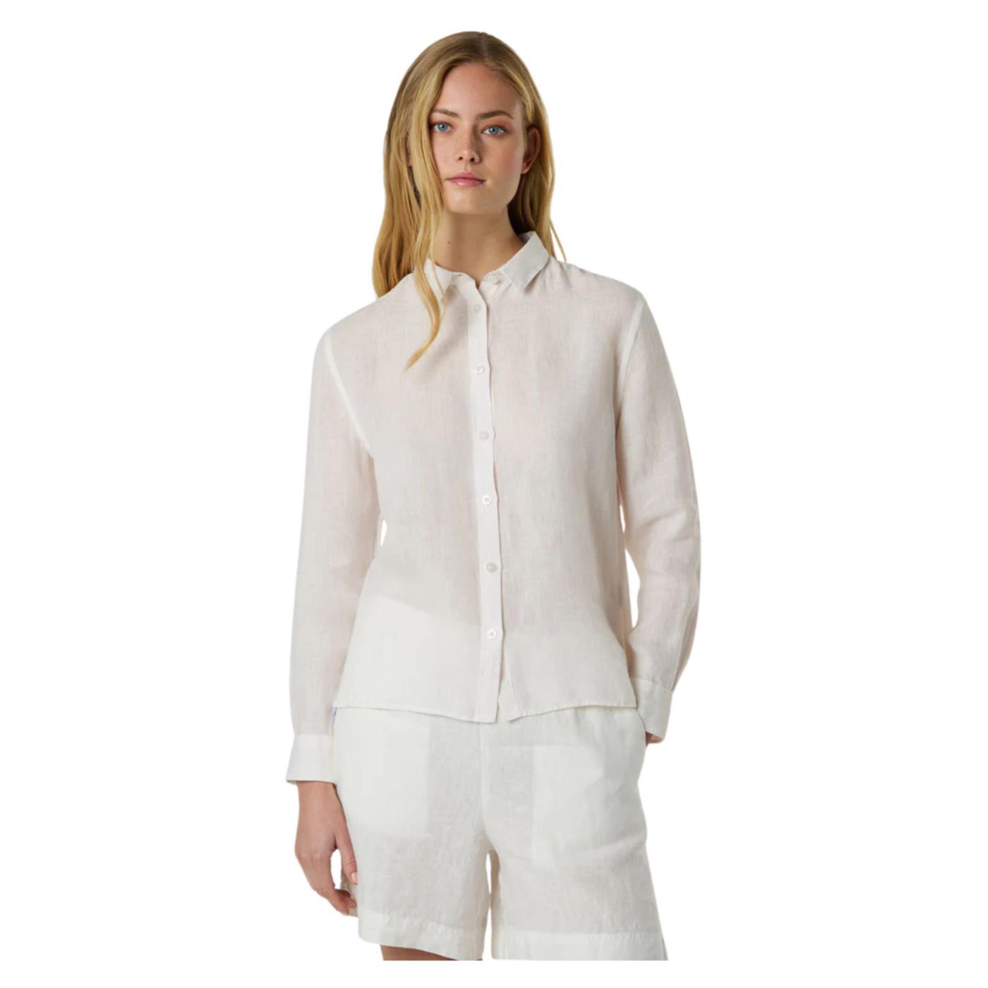 NORTH SAILS SHIRT LONG SLEEVE WOMAN - Bianco - immagine principale