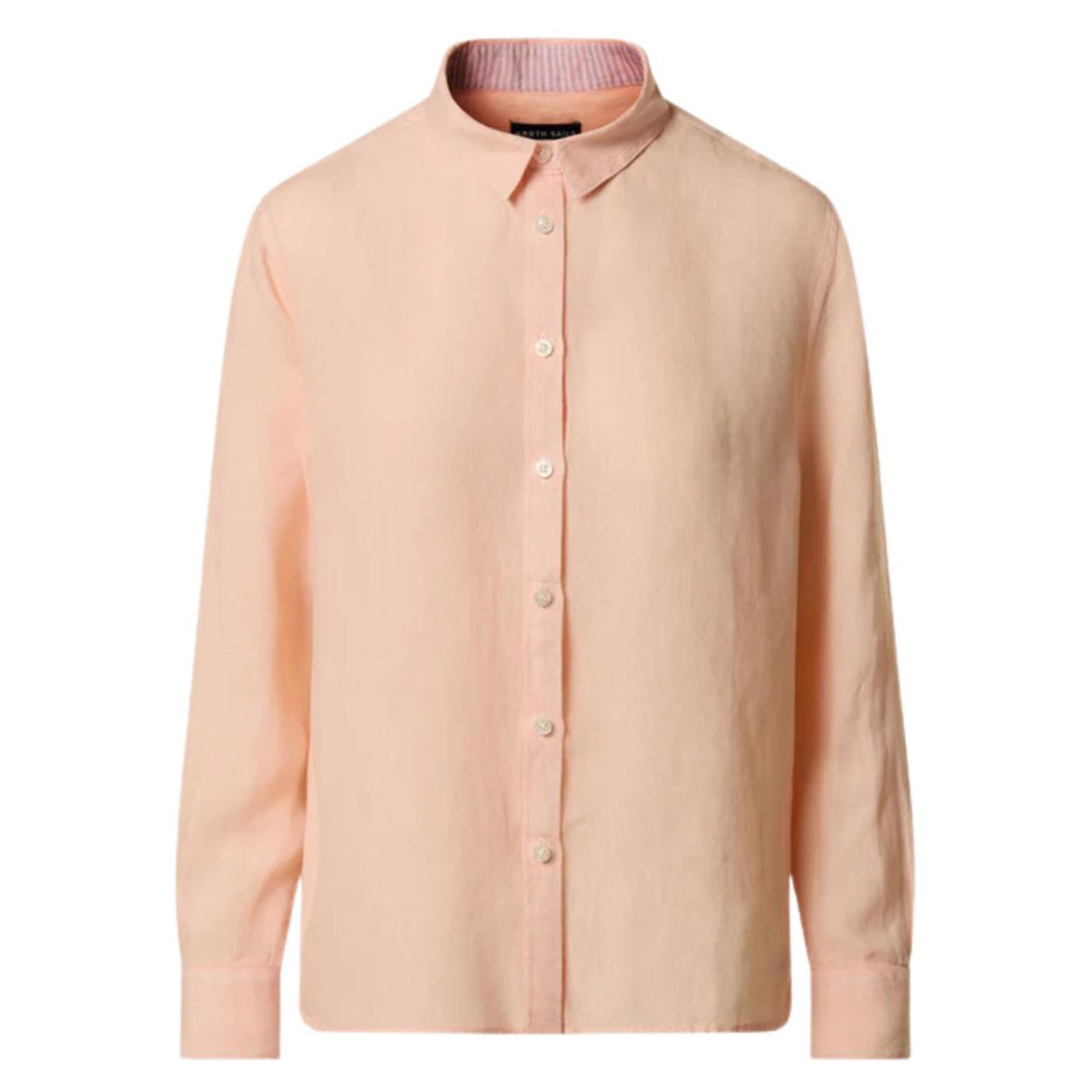 NORTH SAILS SHIRT LONG SLEEVE WOMAN - Rosa - vista 4