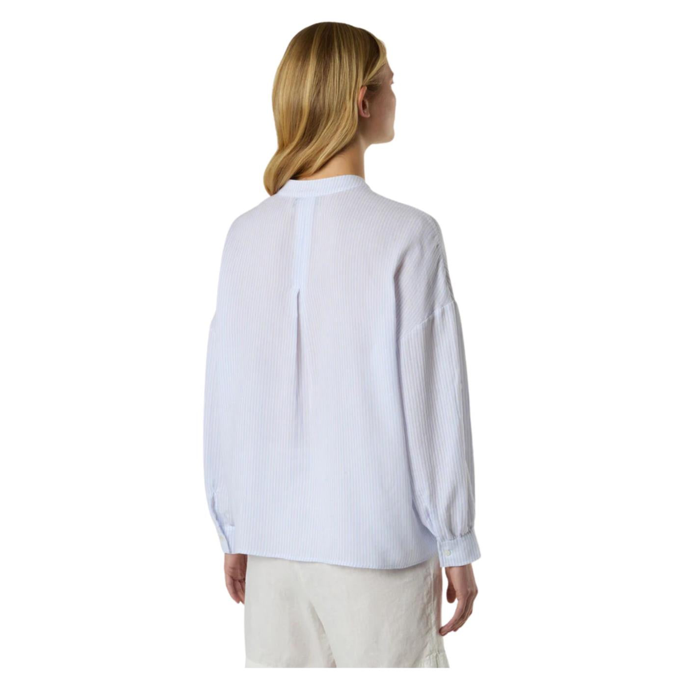 NORTH SAILS SHIRT LONG SLEEVE WOMAN - Azzurro - vista 2