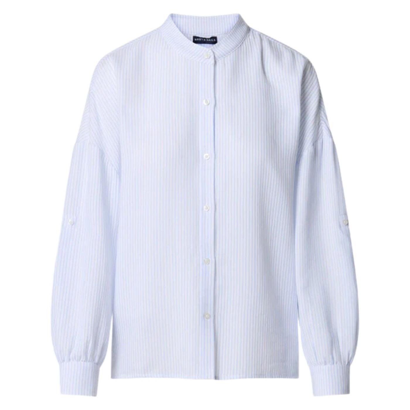 NORTH SAILS SHIRT LONG SLEEVE WOMAN - Azzurro - vista 4