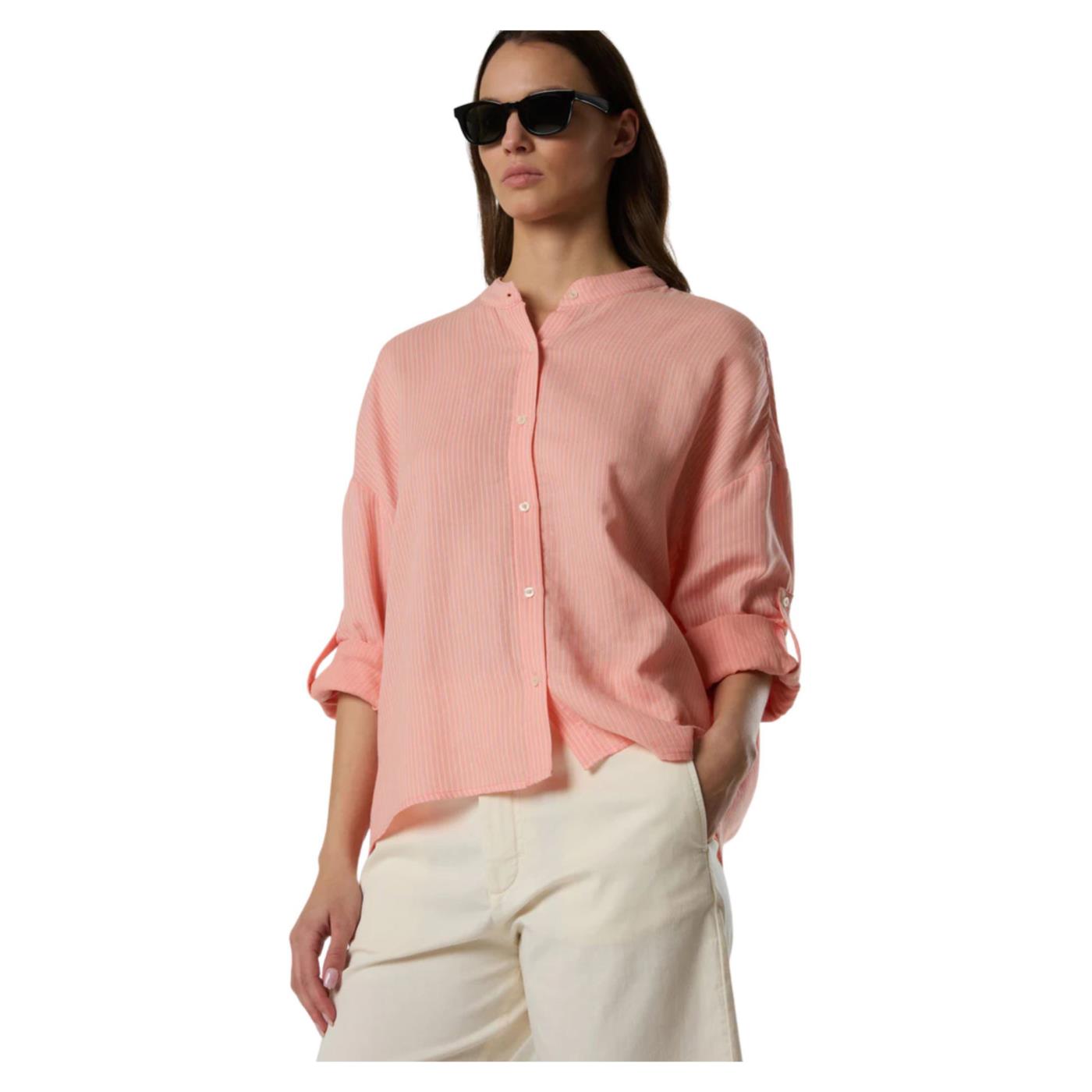 NORTH SAILS SHIRT LONG SLEEVE WOMAN - Corallo - immagine principale