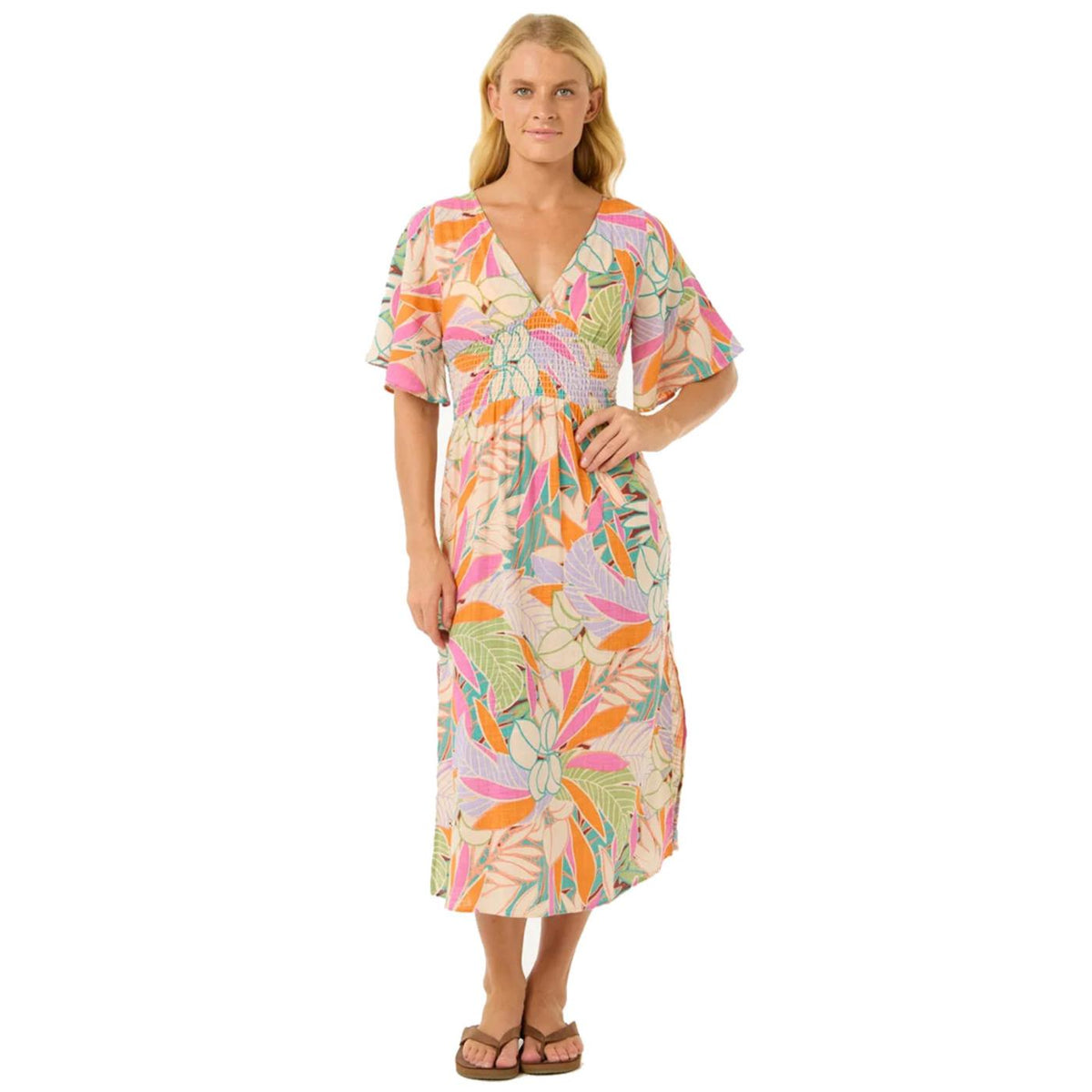 RIP CURL CALA VADELLA MIDI DRESS
