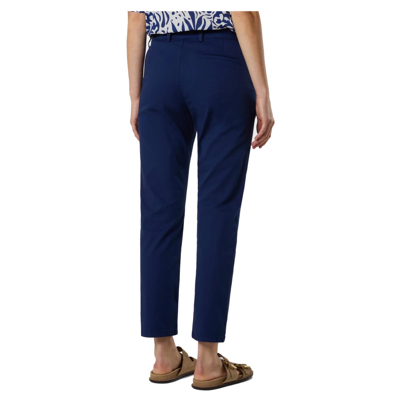 NORTH SAILS SLIM FIT W LONG CHINO - Blu - vista 2