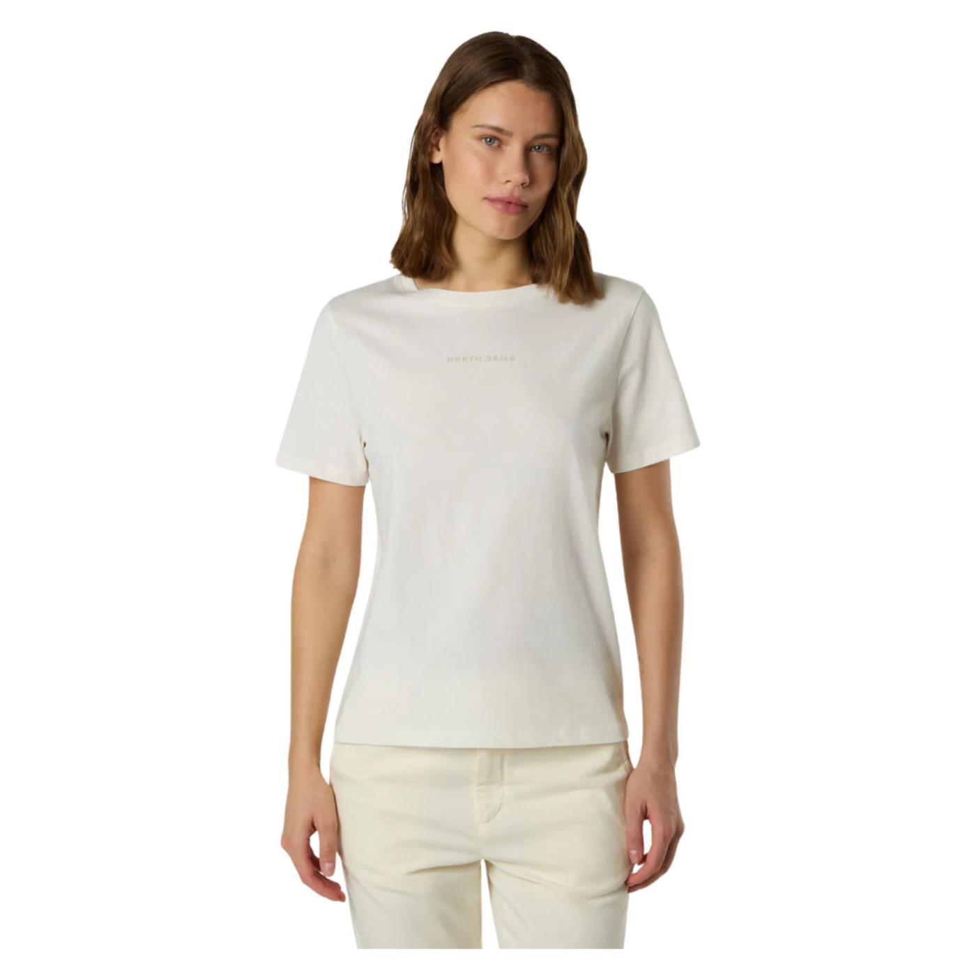 NORTH SAILS W T-SHIRT SHORT SLEEVE - Bianco - immagine principale