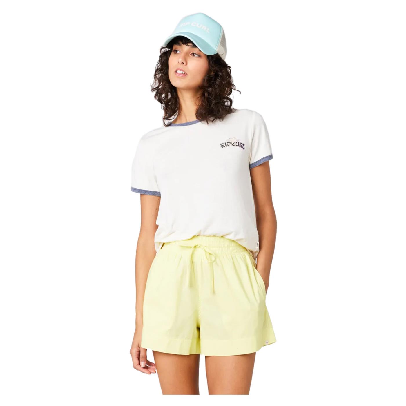 RIP CURL RINGER NEON TEE