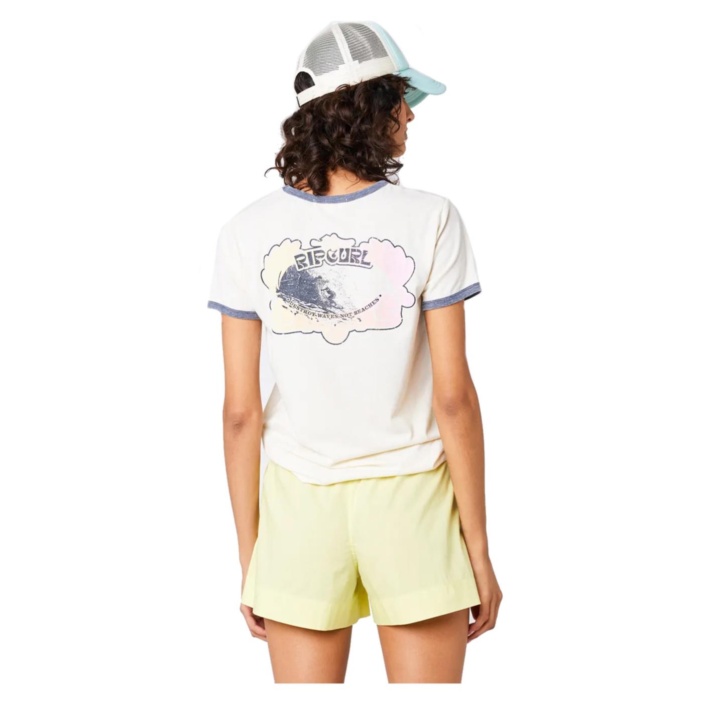 RIP CURL RINGER NEON TEE