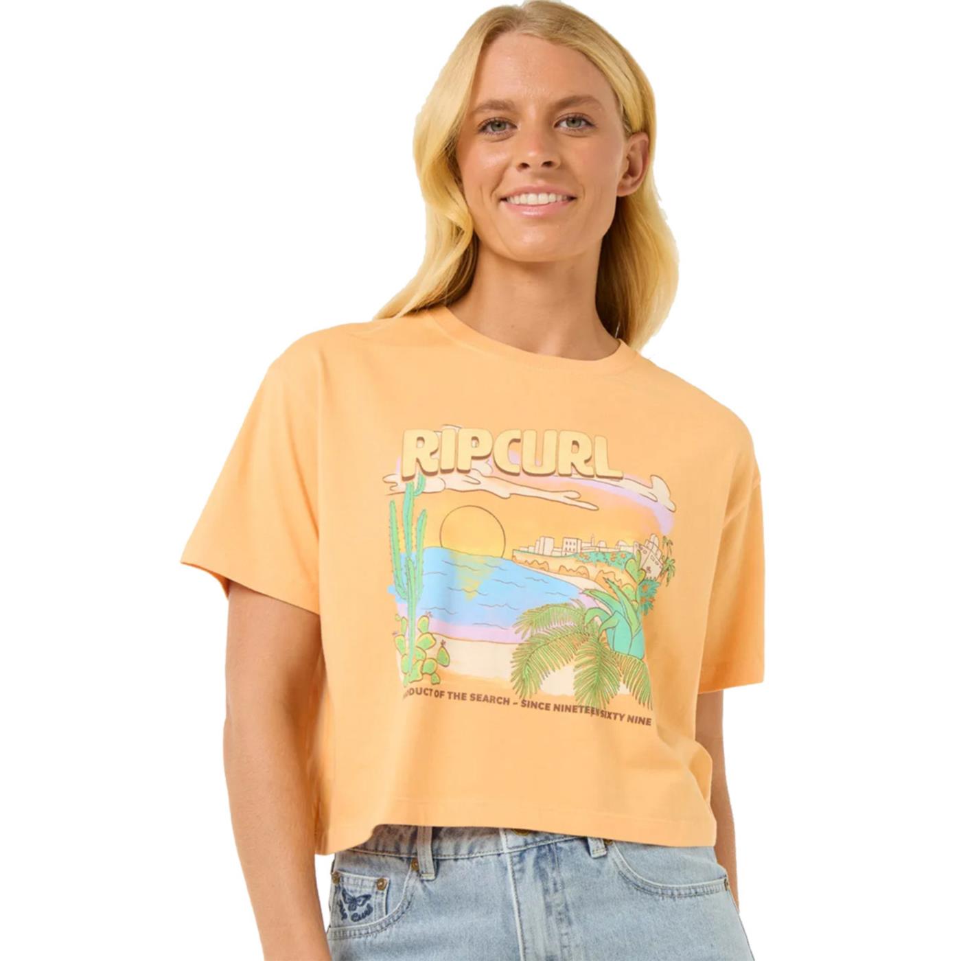 RIP CURL LA PALOMA CROP TEE