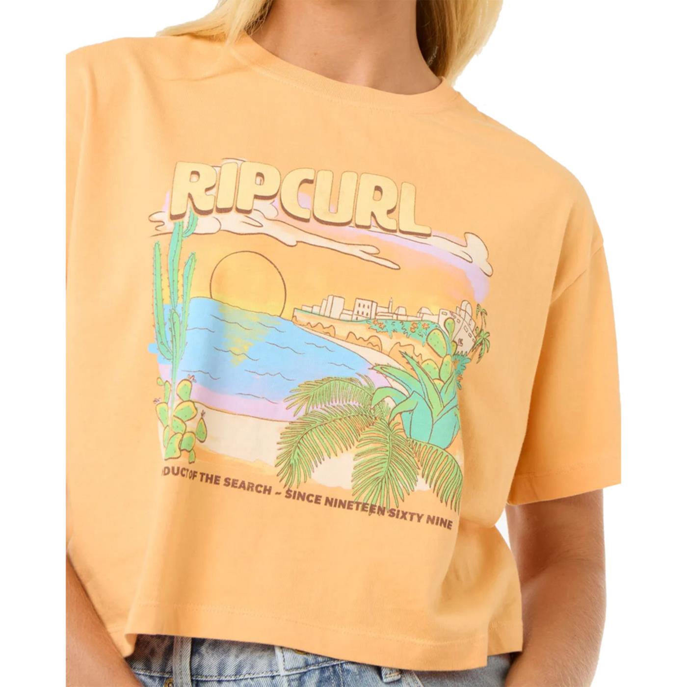 RIP CURL LA PALOMA CROP TEE