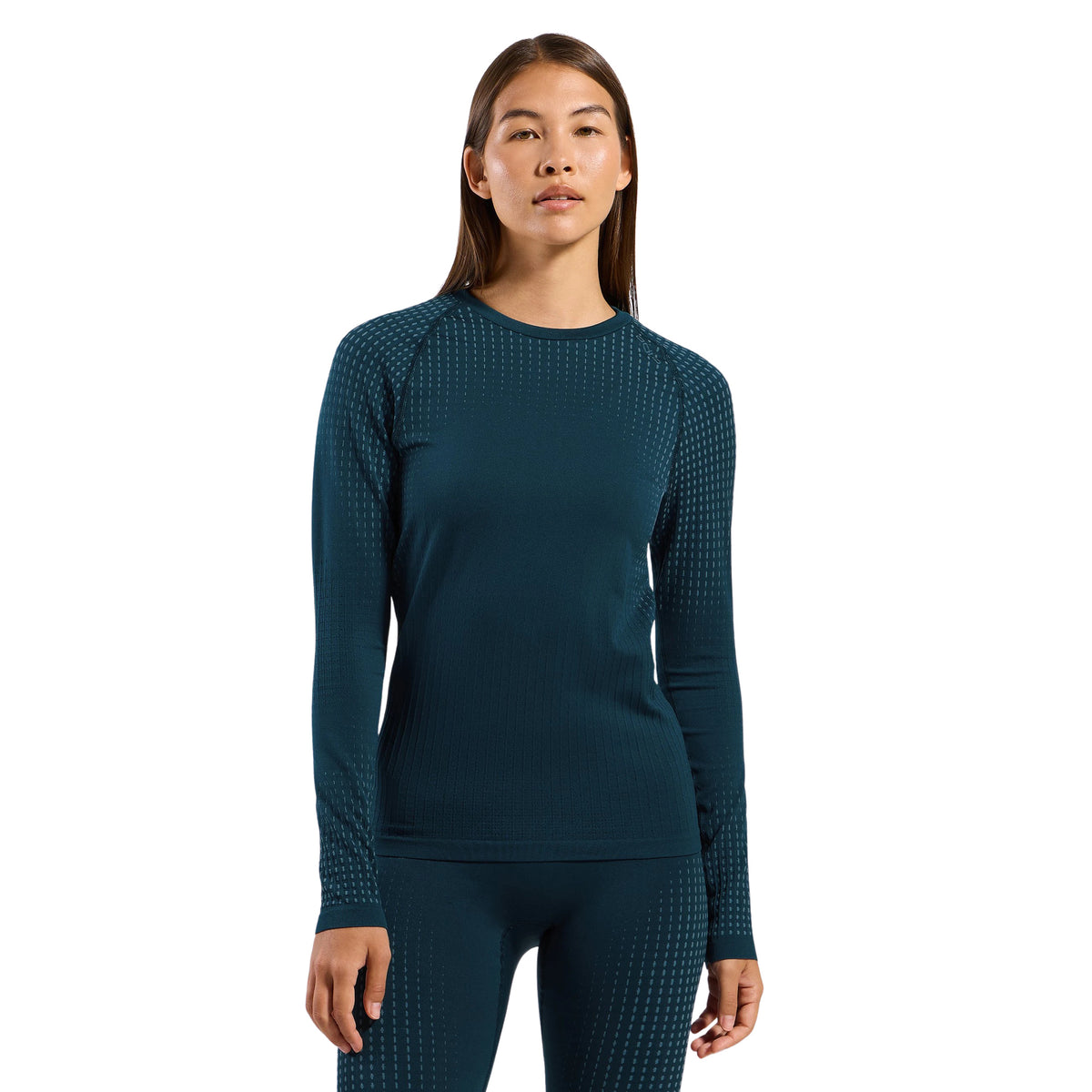 ODLO PERFORMANCE WARM LS W - Blu - immagine principale