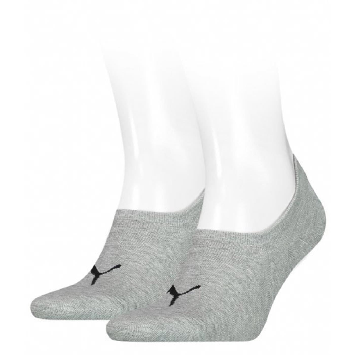 PUMA FOOTIE 2PK HIGH CUT SOCKS