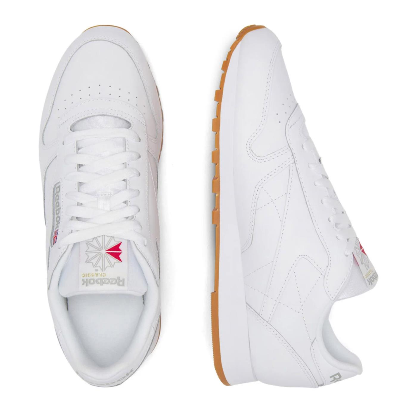 REEBOK CLASSIC LEATHER - Bianco - vista 4