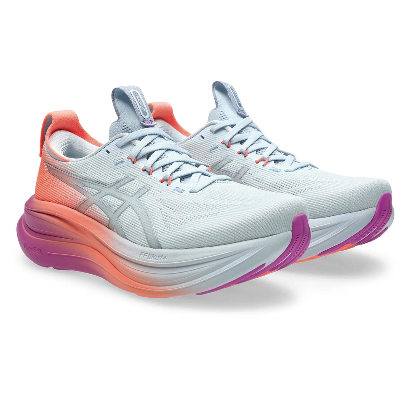 ASICS GEL NIMBUS 28 WOMAN - Azzurro - vista 3