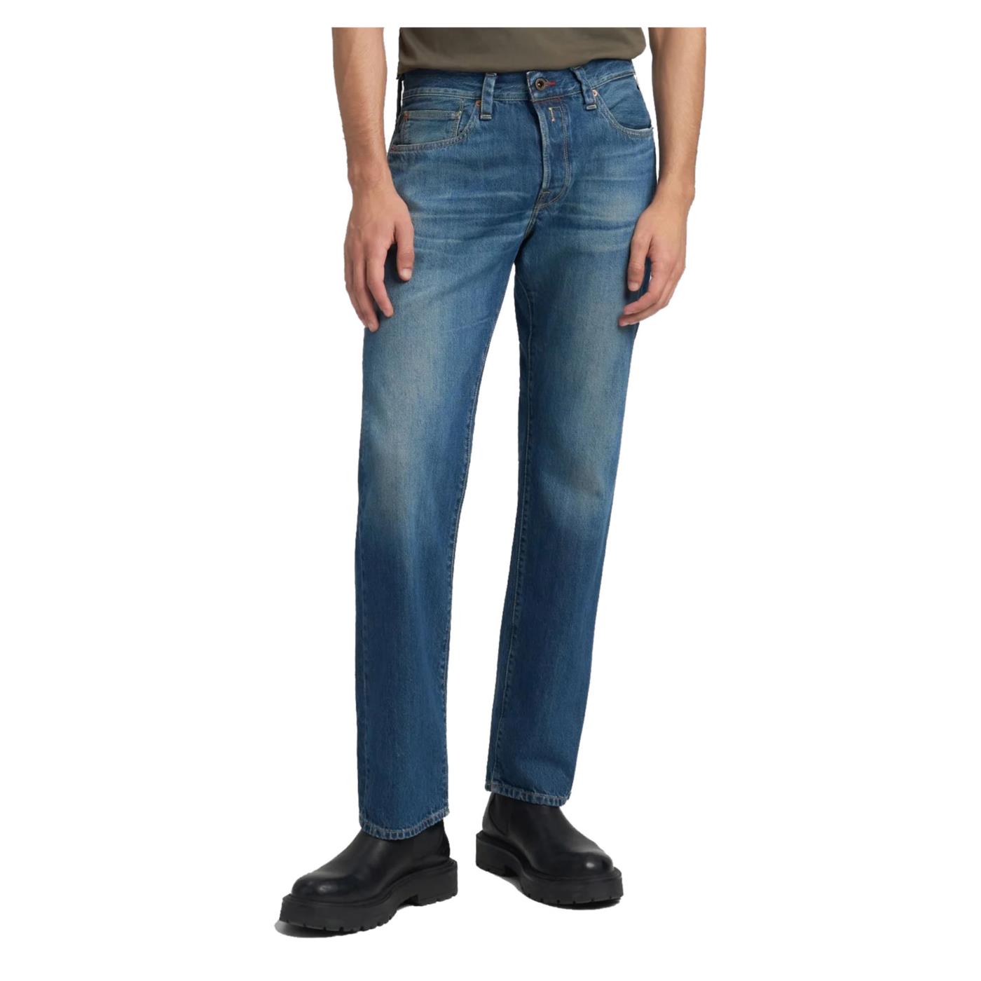 REPLAY JEANS REGULAR DERYCK L.32 - C1-denim - immagine principale