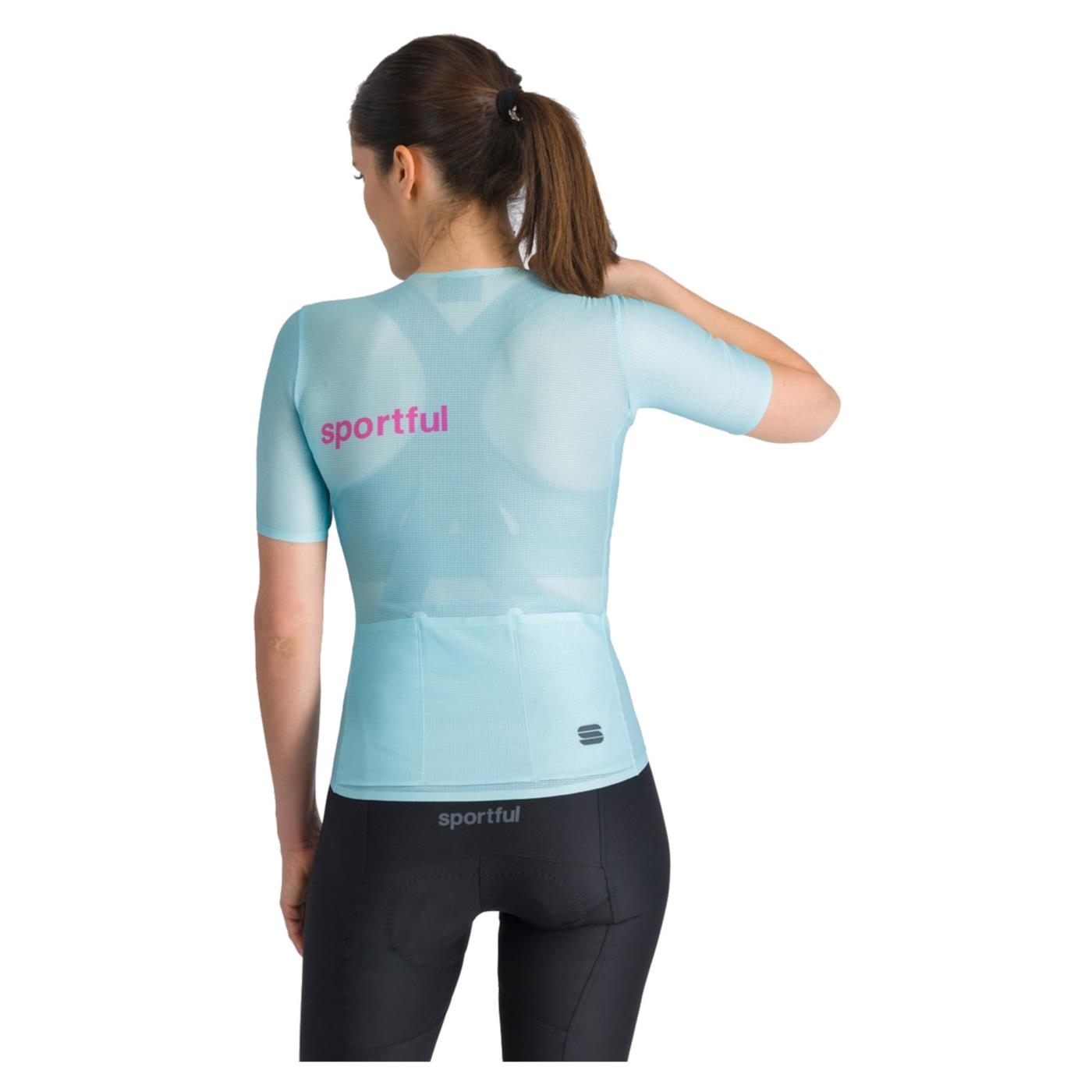 SPORTFUL LIGHT 2 WOMAN JERSEY - C1-azzurro - vista 2