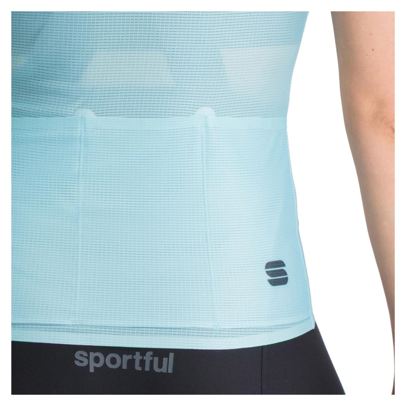 SPORTFUL LIGHT 2 WOMAN JERSEY - C1-azzurro - vista 3
